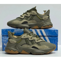 Кроссовки Adidas Ozweego Khaki зимние