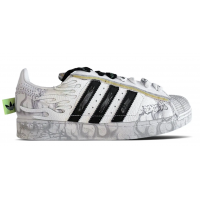 Кроссовки Hellstar x Adidas Superstar 2 White Flame