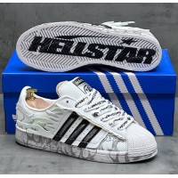 Кроссовки Hellstar x Adidas Superstar 2 White Flame