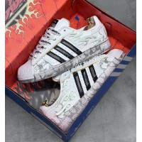 Кроссовки Hellstar x Adidas Superstar 2 White Flame