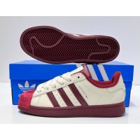 Кроссовки Adidas Superstar II Shadow Red Off White