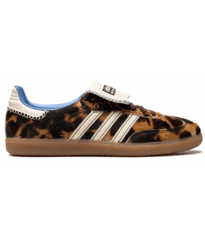 Кроссовки Adidas Originals Samba Pony Wales Bonner Leopard леопардовые