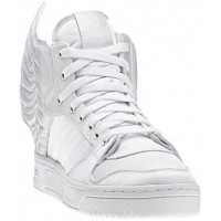 Кроссовки Jeremy Scott x 2NE1 x Adidas Wings 2.0 Triple White