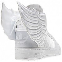 Кроссовки Jeremy Scott x 2NE1 x Adidas Wings 2.0 Triple White