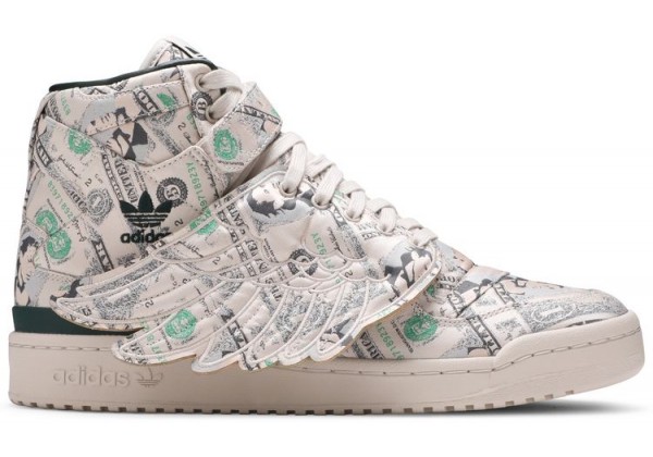 Кроссовки Adidas x Jeremy Scott Forum High Wings Money