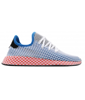 Кроссовки мужские Adidas Deerupt Runner красные с синим