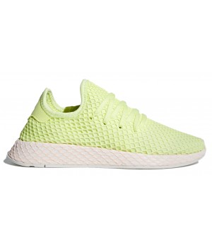Кроссовки Adidas Deerupt Runner салатовые