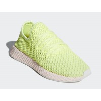 Кроссовки Adidas Deerupt Runner салатовые