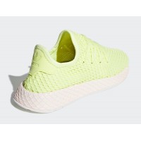 Кроссовки Adidas Deerupt Runner салатовые