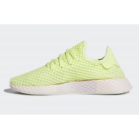 Кроссовки Adidas Deerupt Runner салатовые