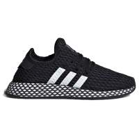Кроссовки Adidas Deerupt Runner черные с белым