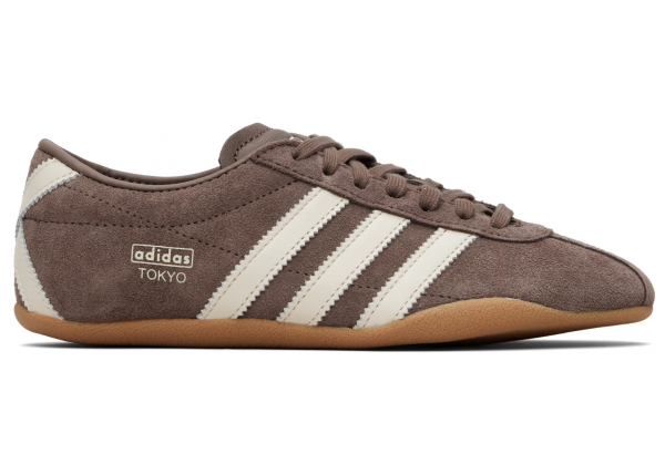 Кроссовки Adidas Tokyo Earth Strata Off White Gum коричневые