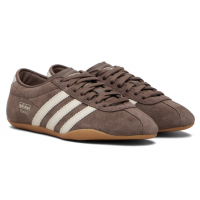 Кроссовки Adidas Tokyo Earth Strata Off White Gum коричневые