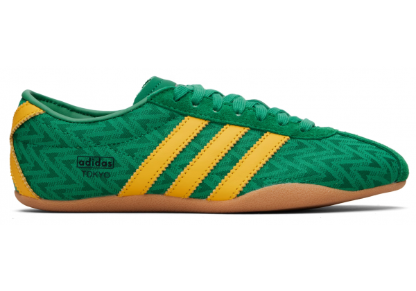 Кроссовки Adidas Tokyo Bold Green Eqt Yellow