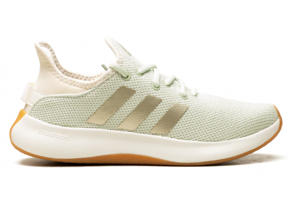 Кроссовки Adidas Cloudfoam Pure Linen Green Met. Wonder White