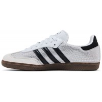 Кроссовки Adidas Samba OG Crystal White Rhinestones