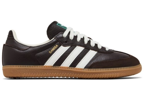 Adidas Samba Dark Brown Off White Gum