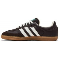 Adidas Samba Dark Brown Off White Gum