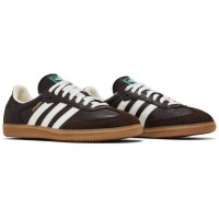Adidas Samba Dark Brown Off White Gum