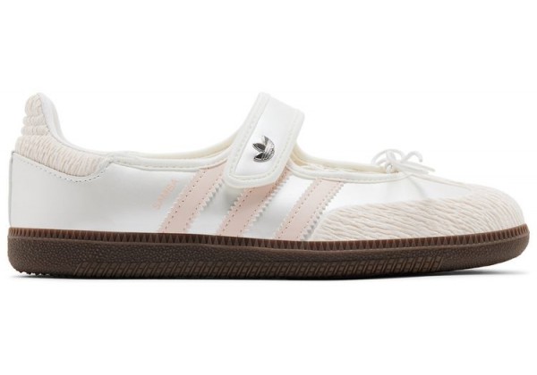 Adidas Samba Jane White Silver Wonder Quartz