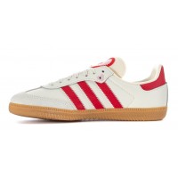 Кроссовки Adidas Samba OG Cream White Better Scarlet Gum