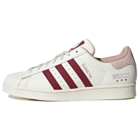 Adidas Superstar White Shadow Maroon