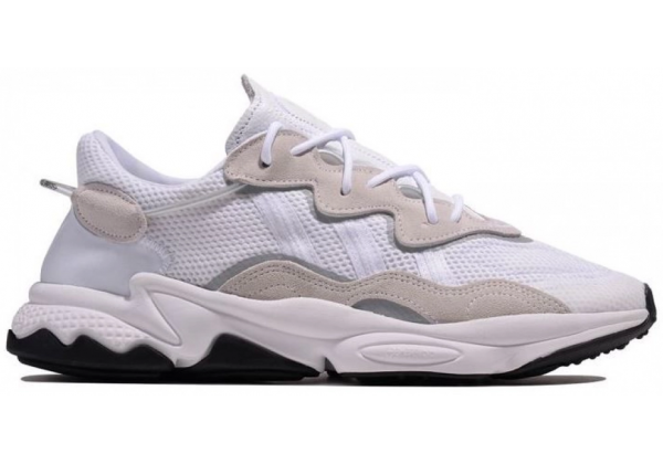 Кроссовки Adidas Ozweego White Beige Black