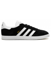 Кроссовки мужские Adidas Gazelle черные с белым