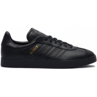 Adidas Gazelle Leather Black Gold