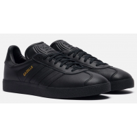 Adidas Gazelle Leather Black Gold