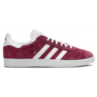Кроссовки Adidas Gazelle Burgundy White бордовые