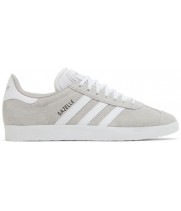 Кроссовки Adidas Gazelle Grey White светло-серые