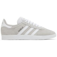 Кроссовки Adidas Gazelle Grey White светло-серые