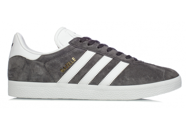 Кроссовки Adidas Originals Gazelle GW серые с белым