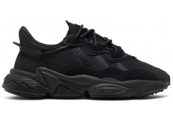 Adidas Ozweego Black с мехом Adidas Ozweego Black с мехом