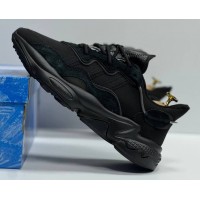 Adidas Ozweego Black с мехом Adidas Ozweego Black с мехом