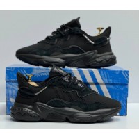 Adidas Ozweego Black с мехом Adidas Ozweego Black с мехом