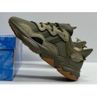 Adidas Ozweego Khaki с мехом
