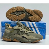 Adidas Ozweego Khaki с мехом