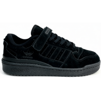 Adidas Forum Low Winter Suede Black Adidas Forum Low Winter Suede Black