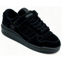 Adidas Forum Low Winter Suede Black Adidas Forum Low Winter Suede Black