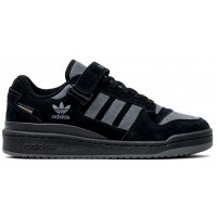 Adidas Forum Low Winter Suede Black Grey Adidas Forum Low Winter Suede Black Grey