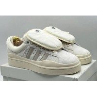 Кроссовки Adidas Bad Bunny x Campus Sail White Grey Suede