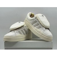 Кроссовки Adidas Bad Bunny x Campus Sail White Grey Suede