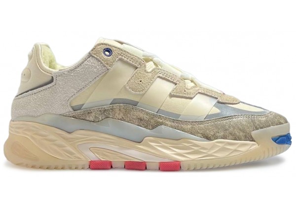 Кроссовки Adidas Niteball Cream White с мехом
