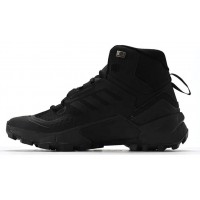 Кроссовки Adidas Terrex Swift R3 Mid Gore-Tex Total Black Winter Termo