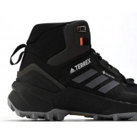 Adidas Terrex Swift R3 Mid Gore-Tex Black Grey Red Winter Termo