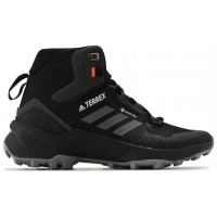 Adidas Terrex Swift R3 Mid Gore-Tex Black Grey Red Winter Termo