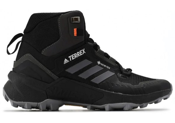 Adidas Terrex Swift R3 Mid Gore-Tex Black Grey Red Winter Termo