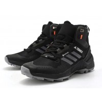 Adidas Terrex Swift R3 Mid Gore-Tex Black Grey Red Winter Termo